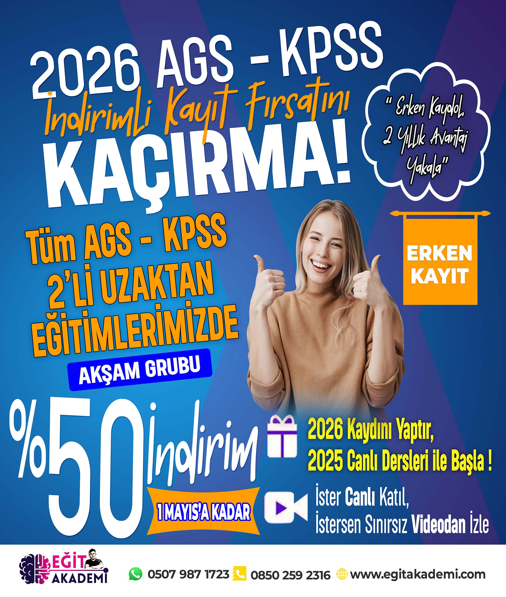 MEB – AGS & KPSS 2026 AKŞAM CANLI/VİDEO DERS PAKETİ MEB – AGS & KPSS 2026 AKŞAM CANLI/VİDEO DERS PAKETİ